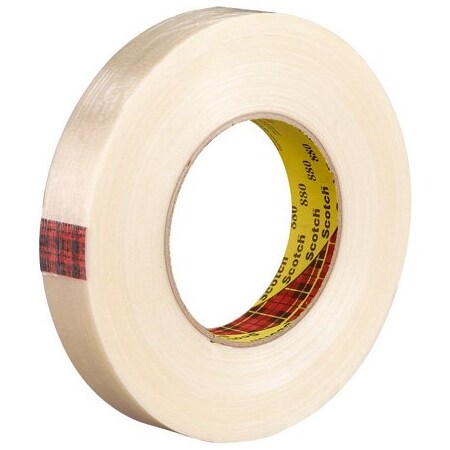 3M 1'' x 60 yds. 3M 880 Strapping Tape, 6PK T9158806PK